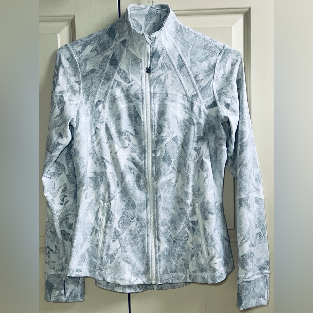 LN!!🍒LULULEMON DEFINE JACKET sz 10 JASMINE WHITE MULTI Eternal Starlight *LUON